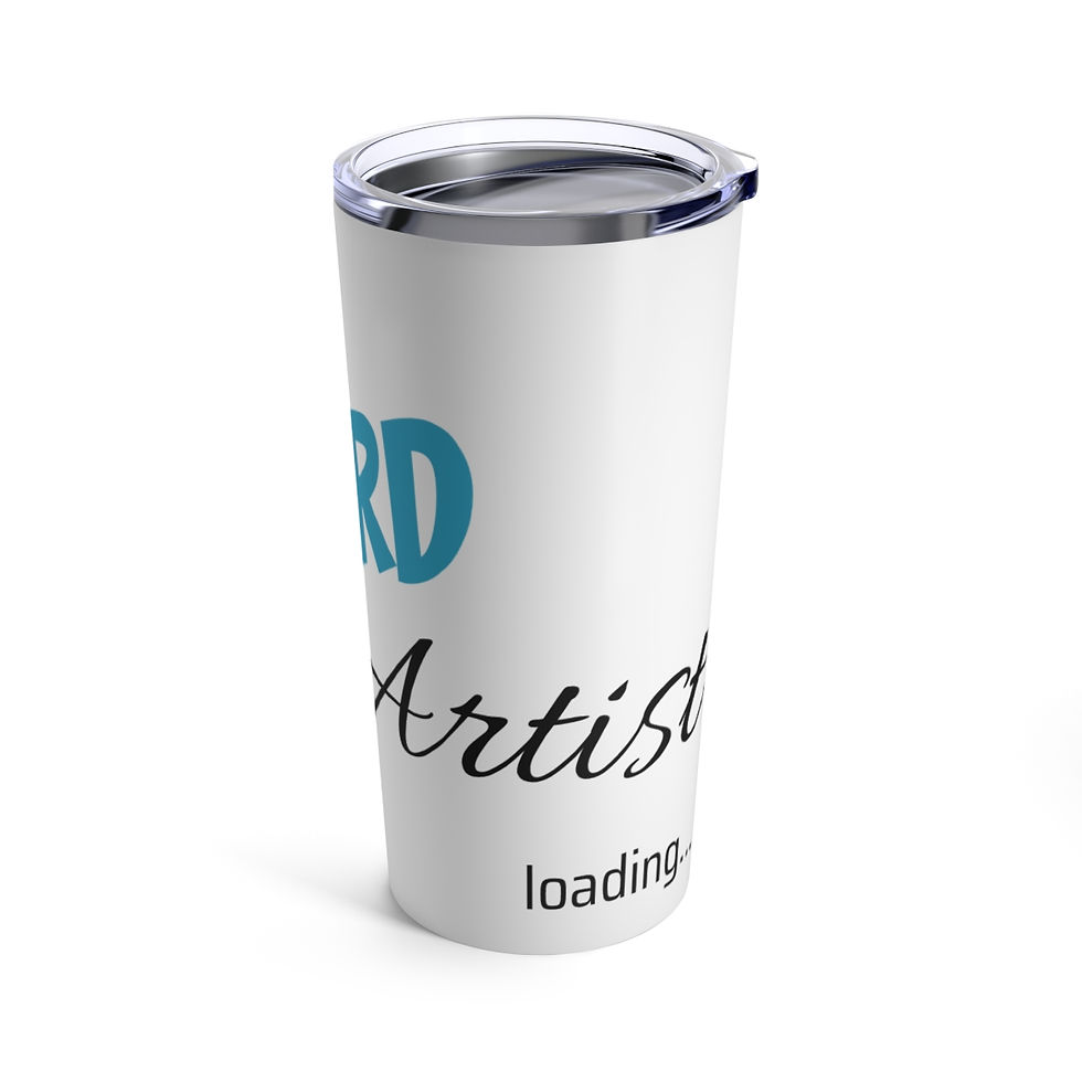 Thumbnail: SPOKEN WORD ARTIST Tumbler 20oz