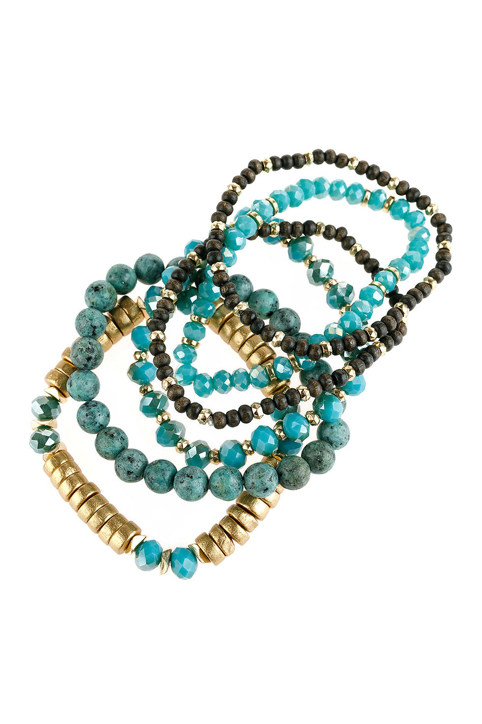 Thumbnail: An array of beaded bracelets in various shades