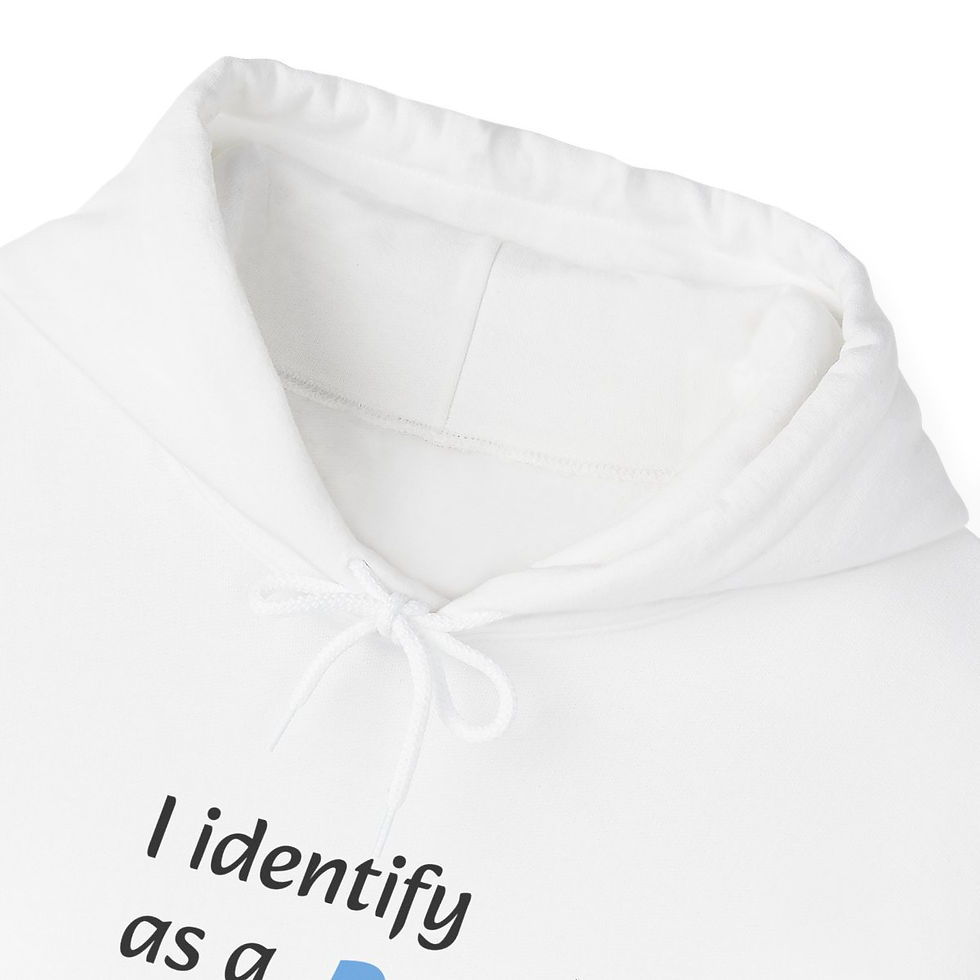 Thumbnail: Unisex Heavy Blend™ Hooded Sweatshirt "Identify as a Poet"