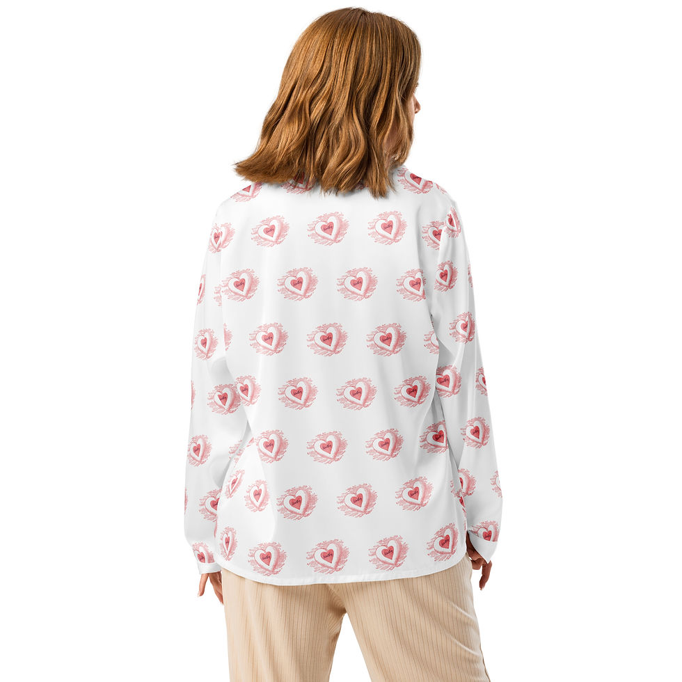 Thumbnail: Women’s long sleeve pajama top - WORTHY