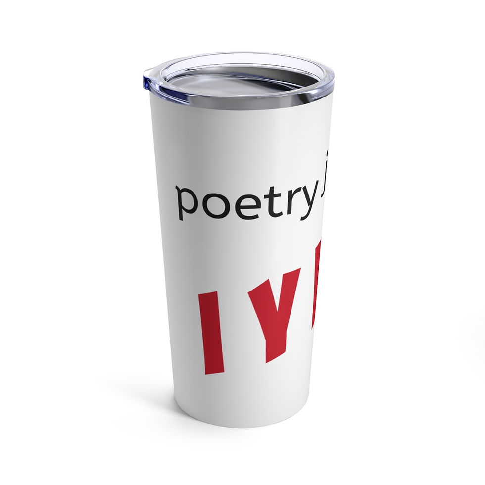 Thumbnail: POETRY JAWN Tumbler 20oz