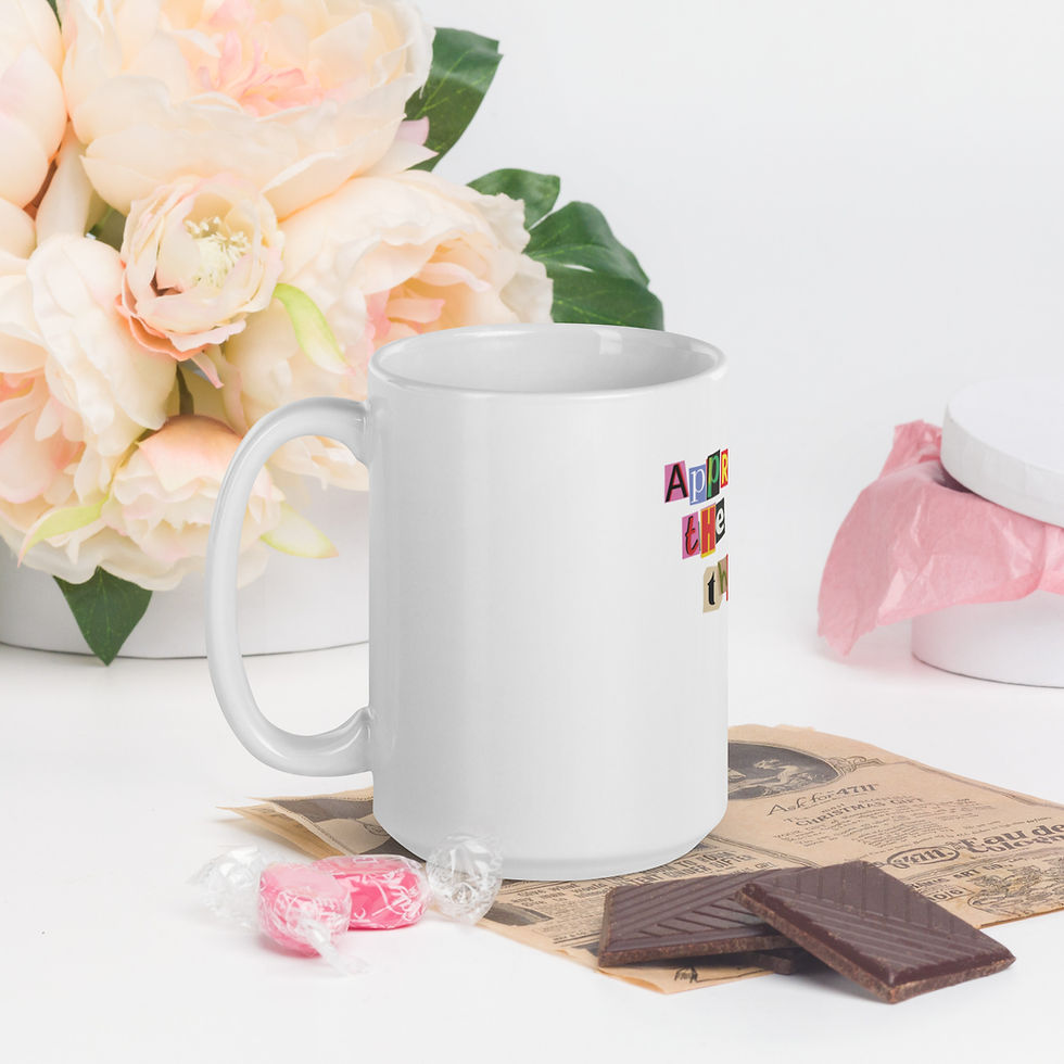 Thumbnail: White glossy mug - Appreciate the Little Things
