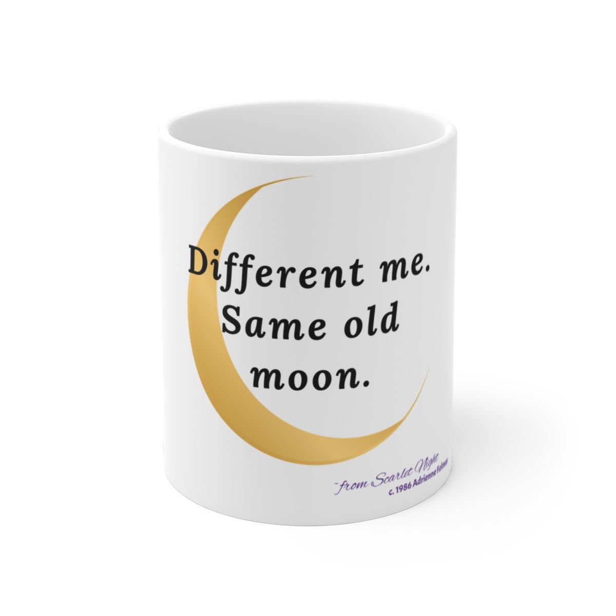 Same Old Moon Poetry - Mug 11oz