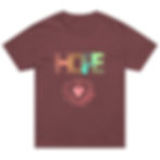 Thumbnail: Unisex oversized t-shirt - Heart of Hope
