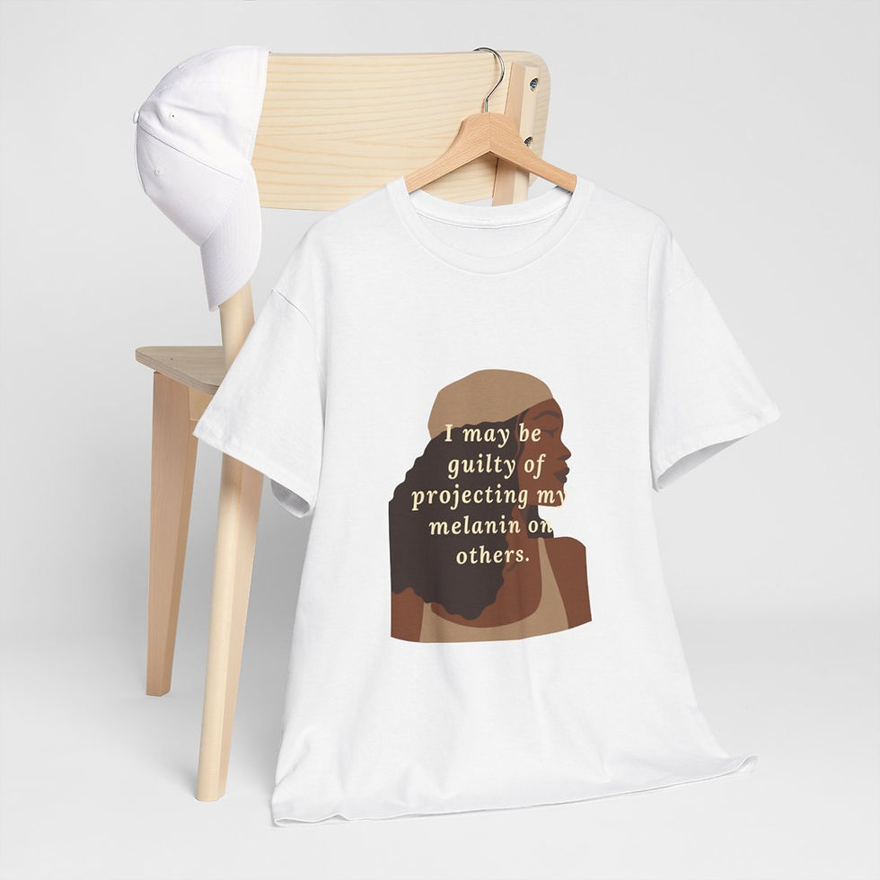 Thumbnail: Unisex Heavy Cotton Tee "Projecting"