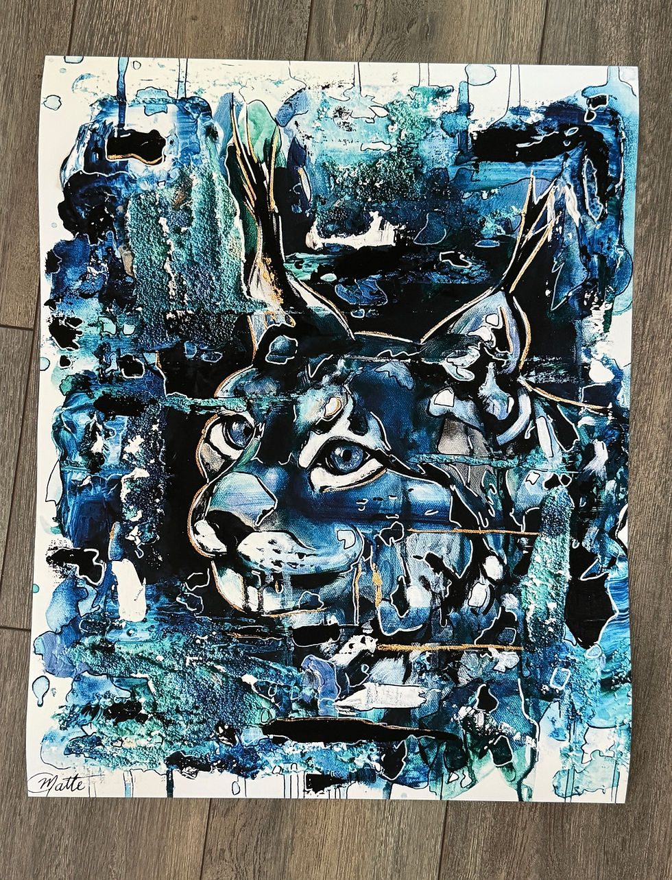 Miniature : Art print"Détermination"