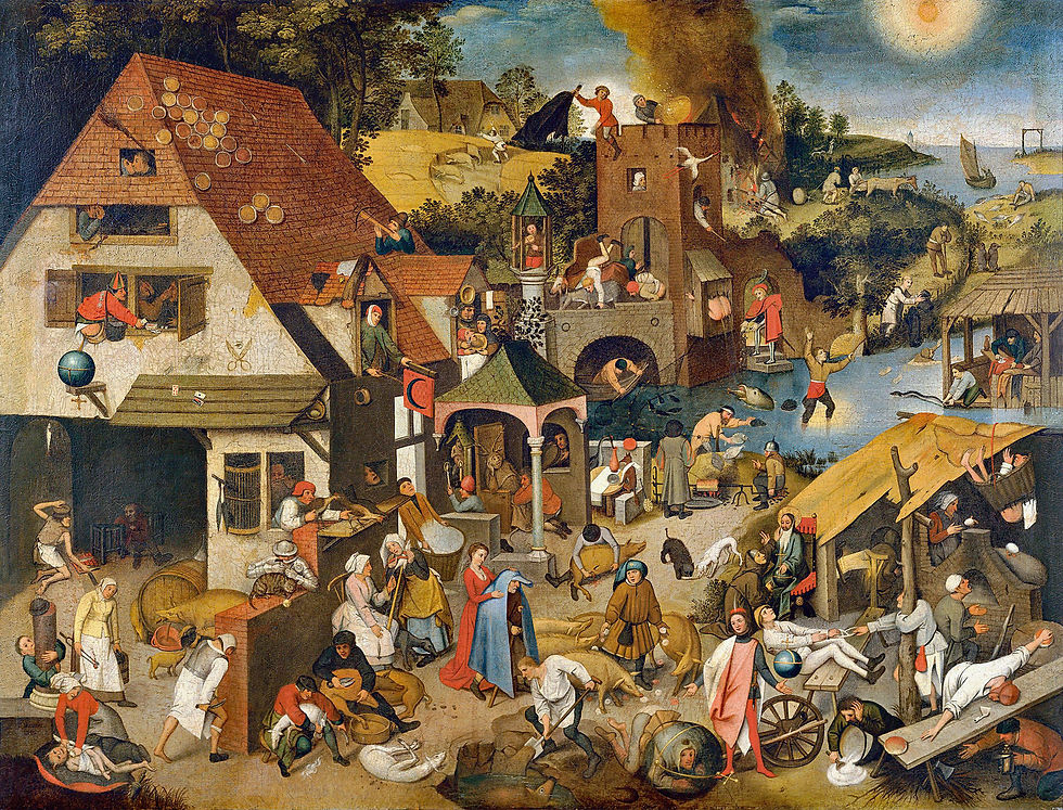 Snijders-Rockoxhuis  Pieter II Brueghel  Spreekwoorden