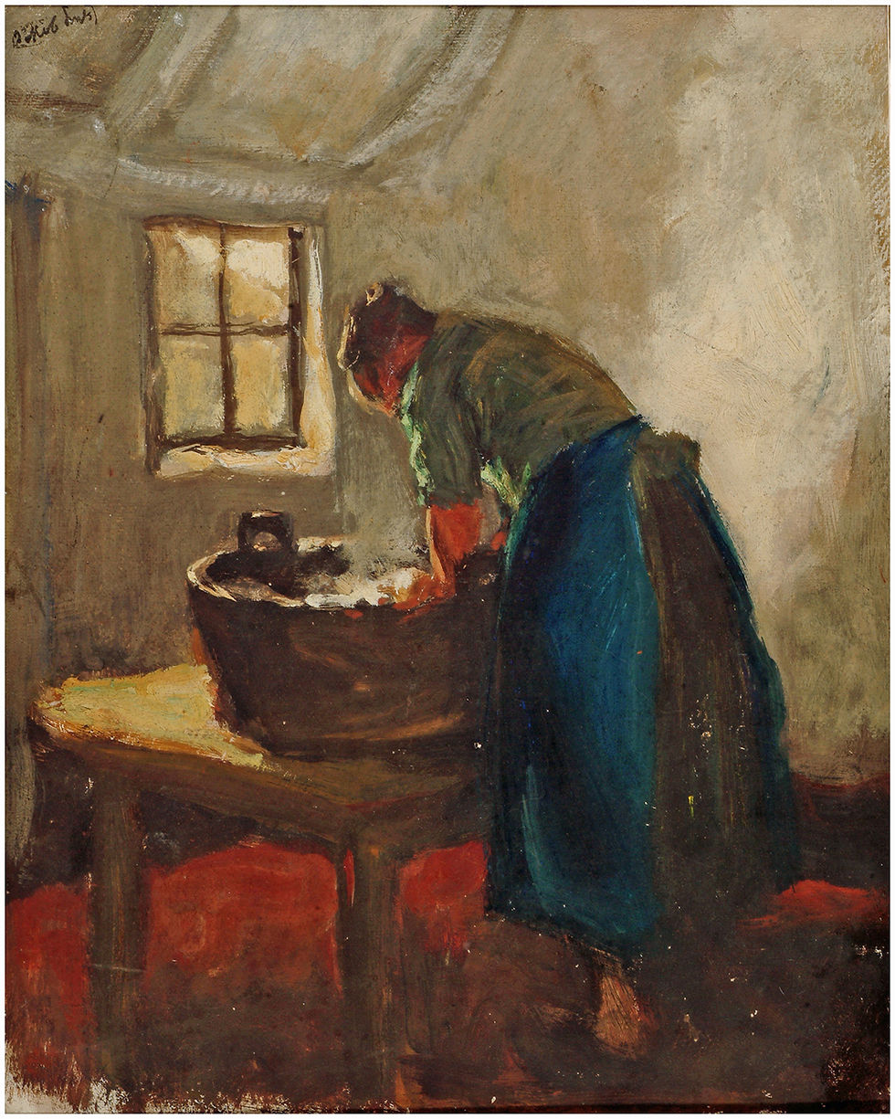 Jacob Smits Vrouw aan wastobbe.JPG