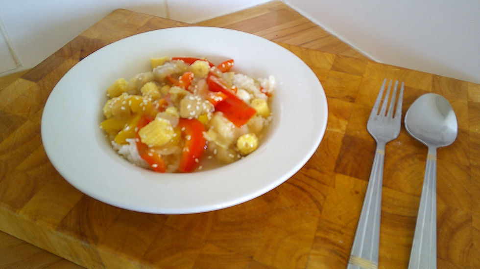 Vegan Fake-away Lemon Chick'n
