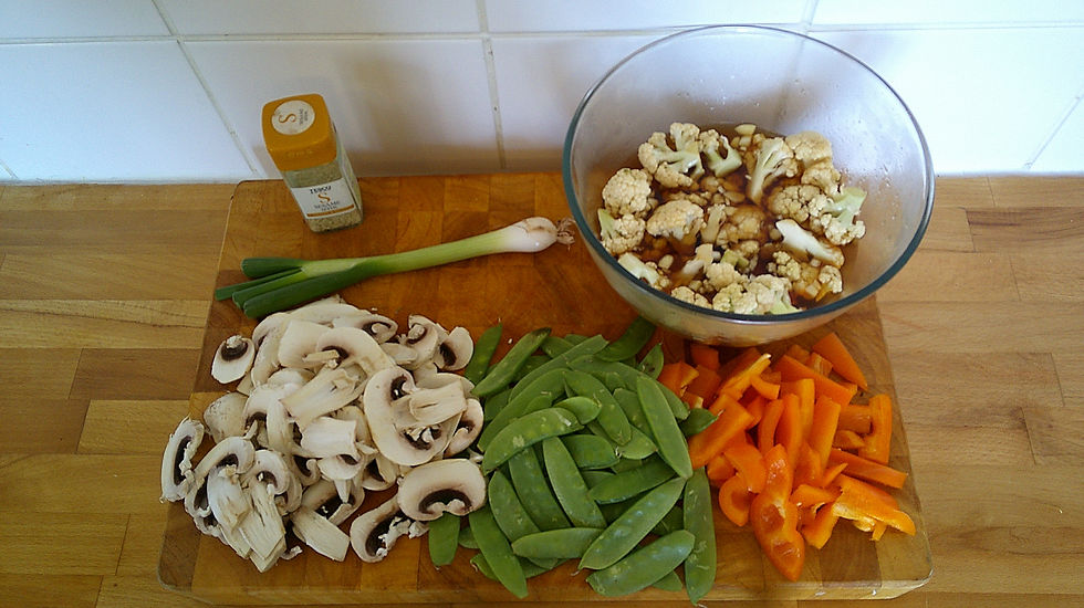 Sweet and Sour Cauliflower