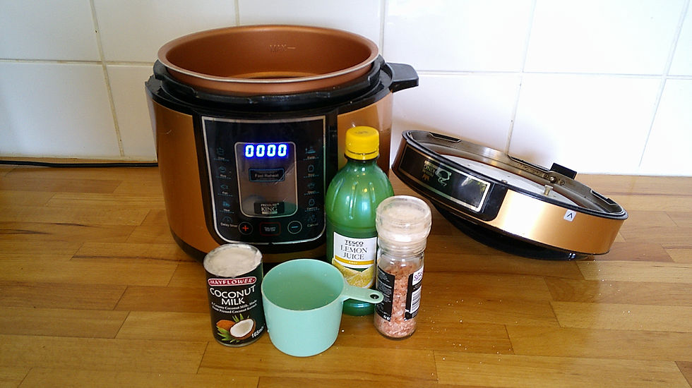 Sticky Coconut Rice (Instant Pot)