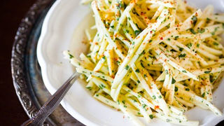 celery root salad… quiet delight