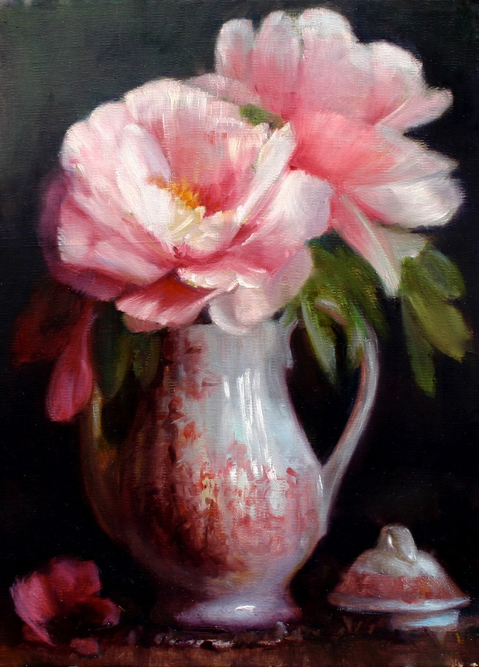 Painted Peonies