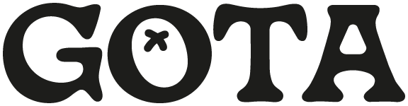 schwarzes Logo von GOTA