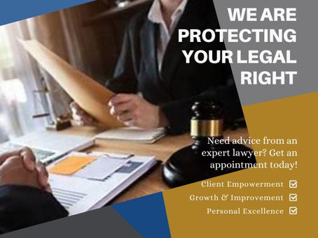 Reason why you might need to hire a lawyer