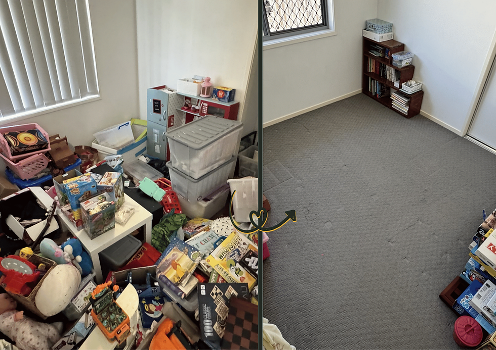 Before and After Home Organisation Services
