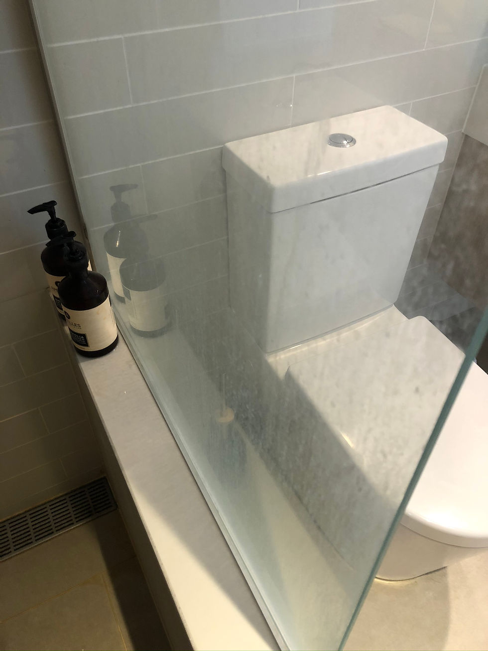 Regular Clean - Moreton Bay - Shower deep clean BEFORE