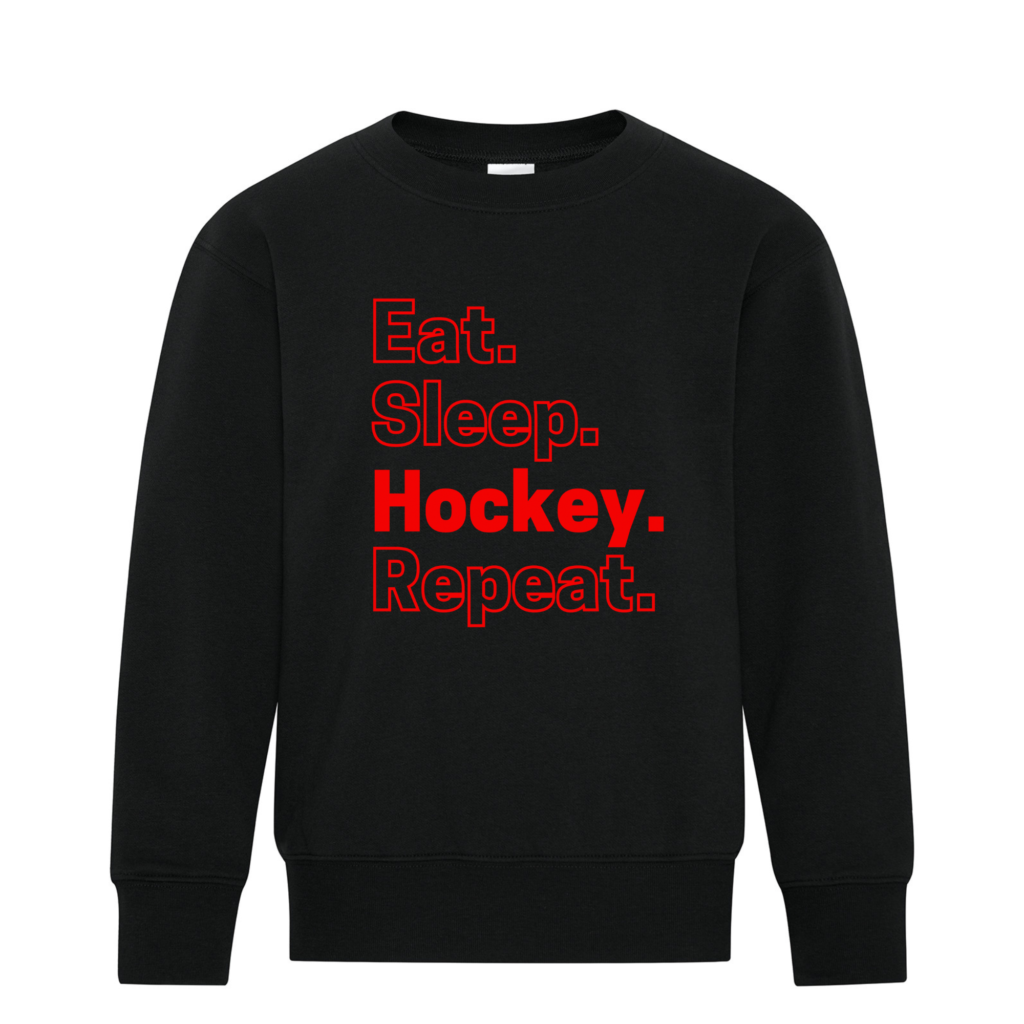 'Eat Sleep Hockey Repeat'
