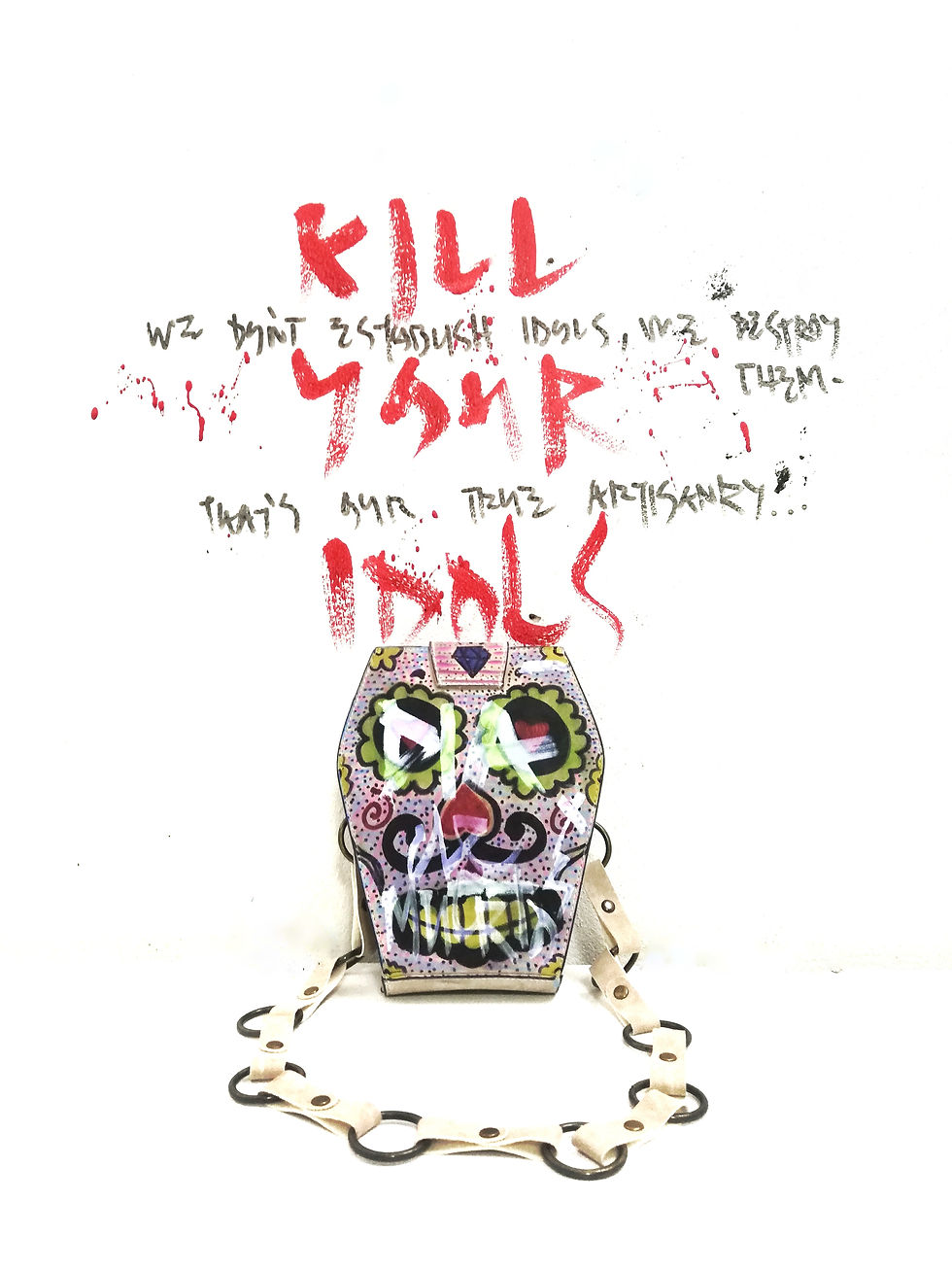 Miniaturbild: Dia De Muertos Coffin Bag