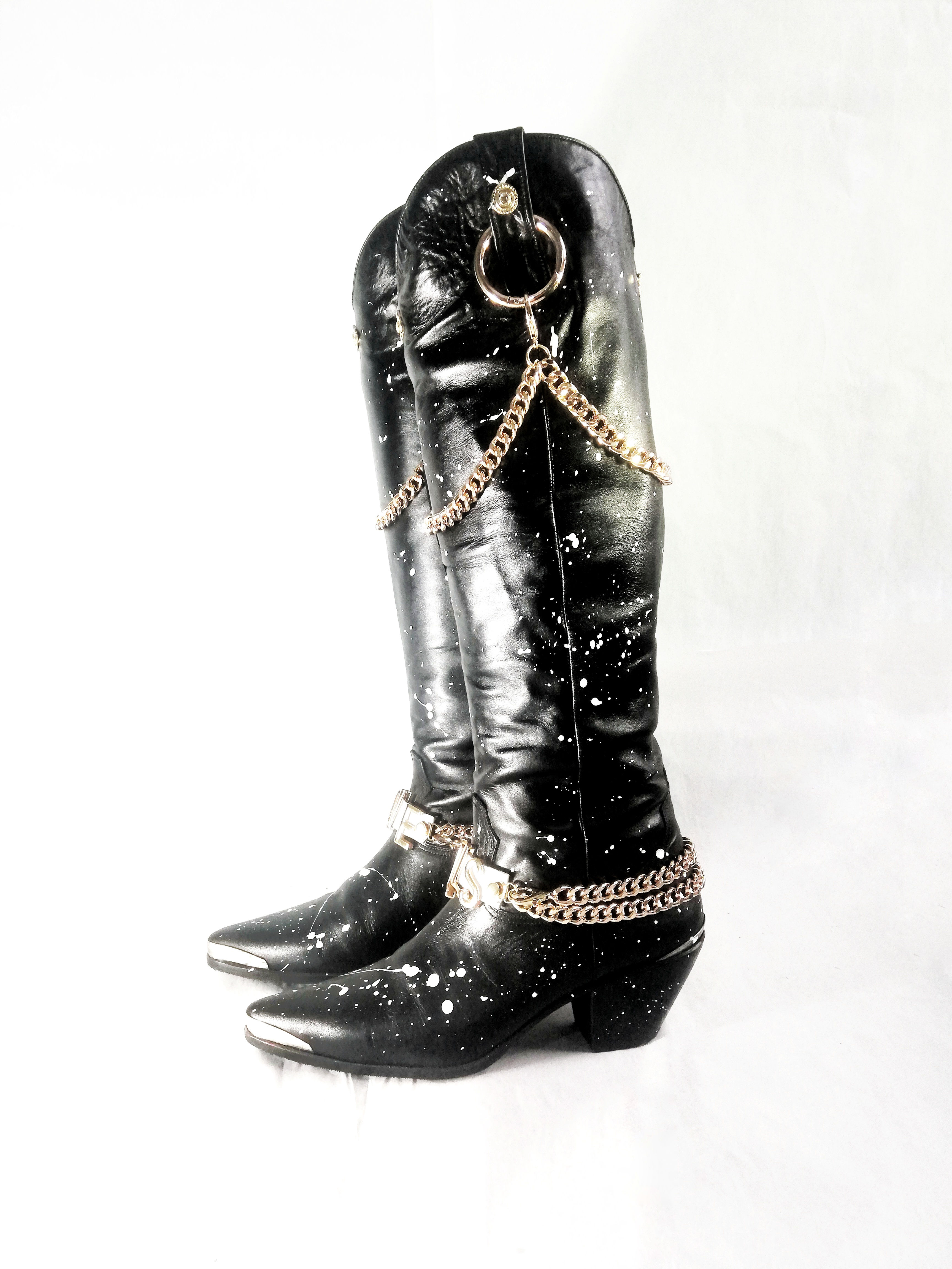 Love Kills Custom Boots