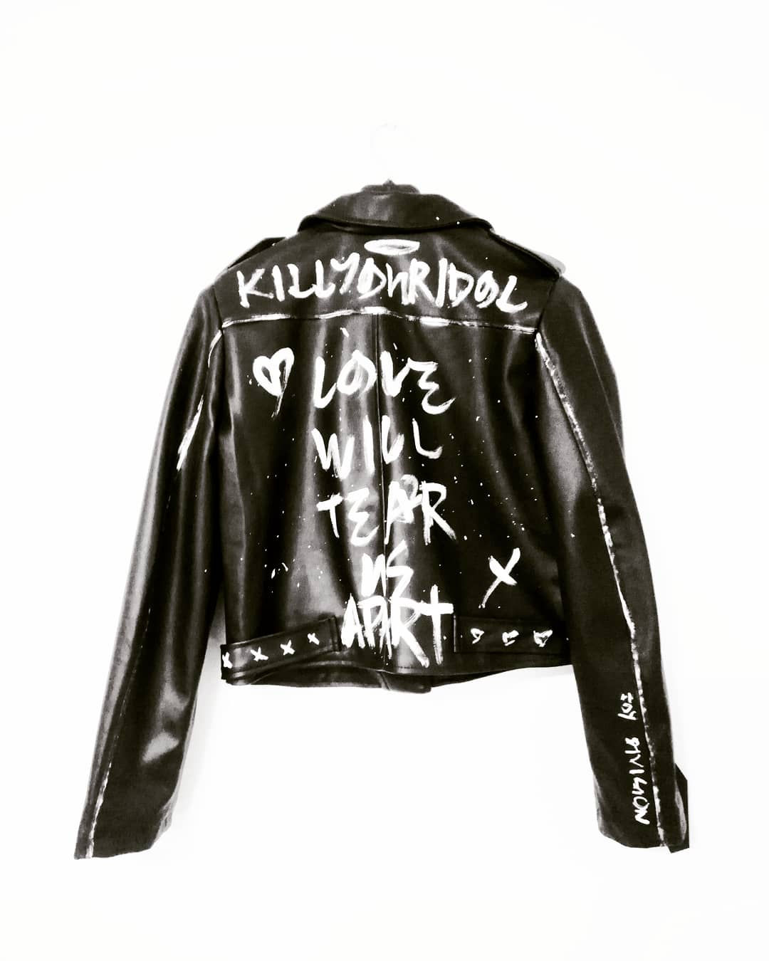 Joy Division Vegan Biker Jacket