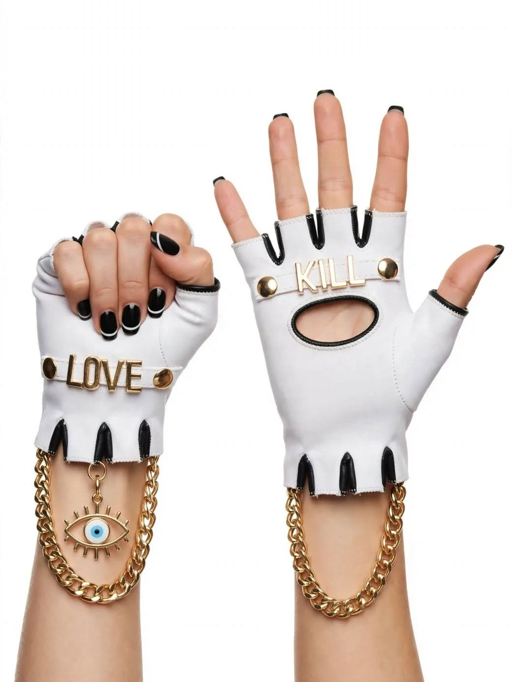 Axl Rose White Gloves