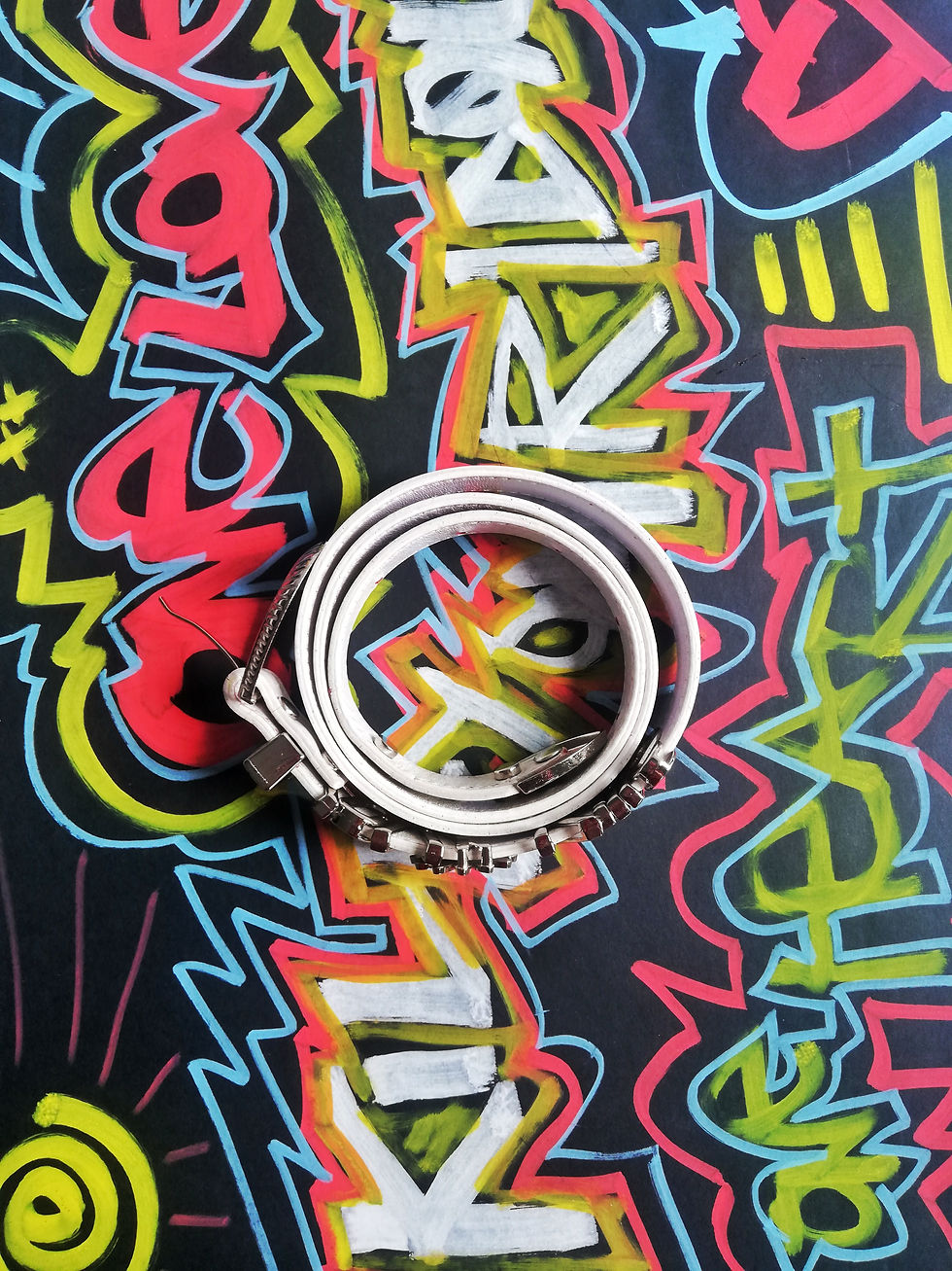 Miniatura: Love Kills White Belt