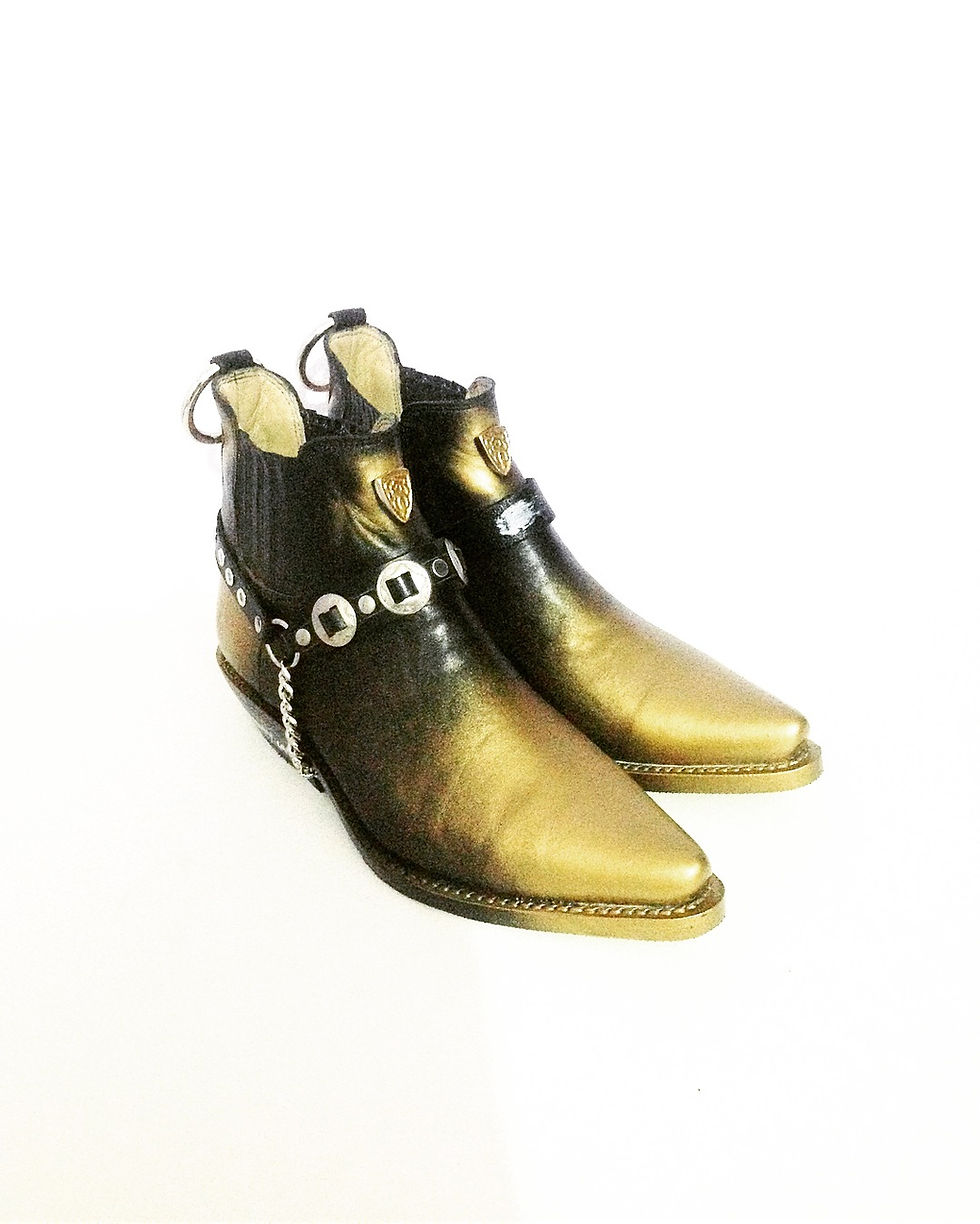 Thumbnail: Elvis Handpainted Boots 