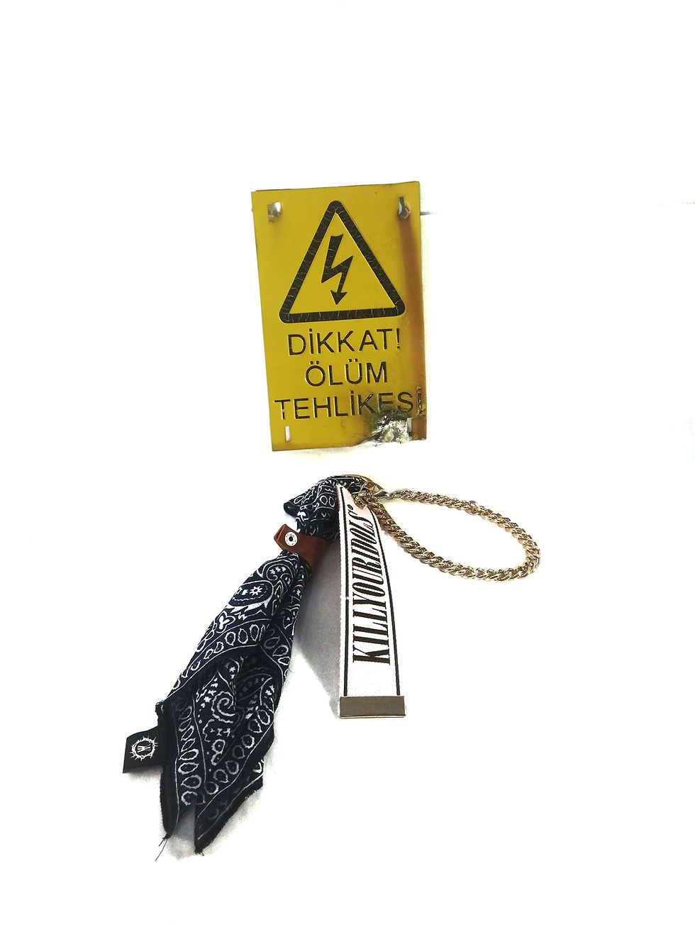 Thumbnail: Dark Blue Bandana Chain Keys 