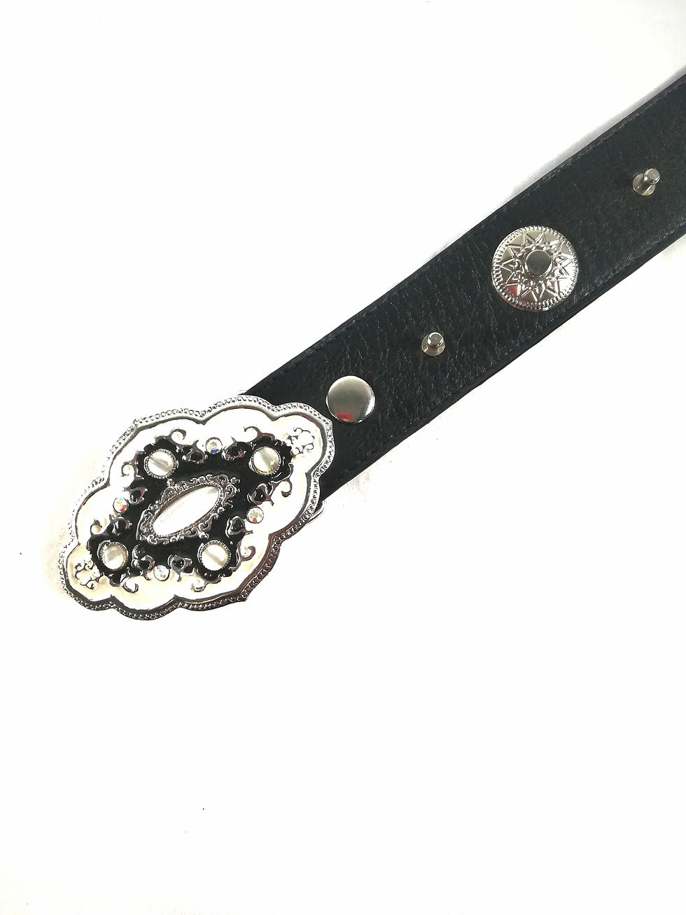 Black Western Custom Belts