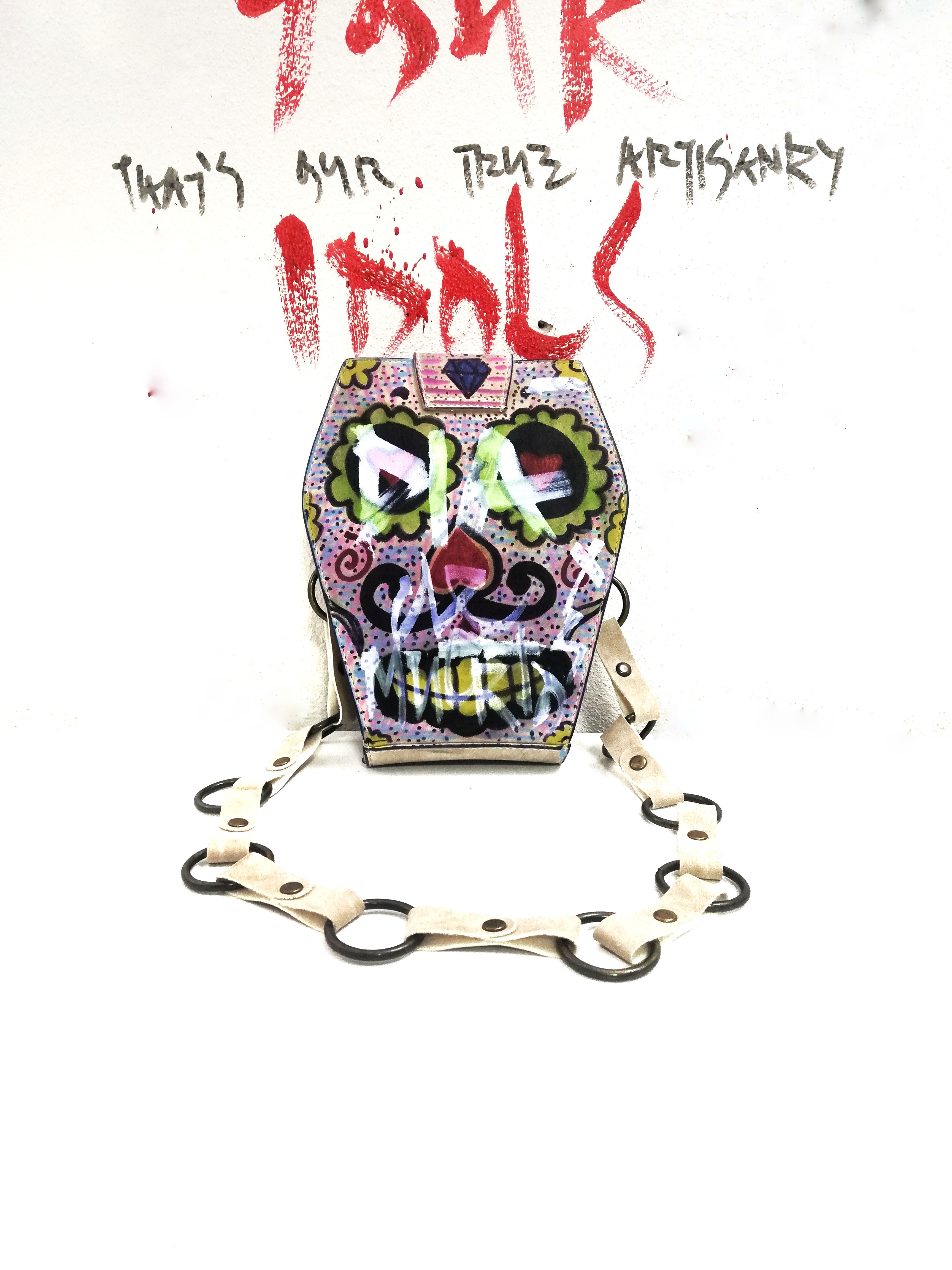 Dia De Muertos Coffin Bag