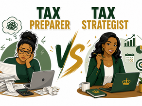 Tax strategist explaining proactive tax planning to entrepreneurs and business owners