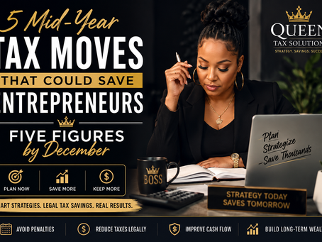 5 Mid-Year Tax Moves That Could Save Entrepreneurs Five Figures by December