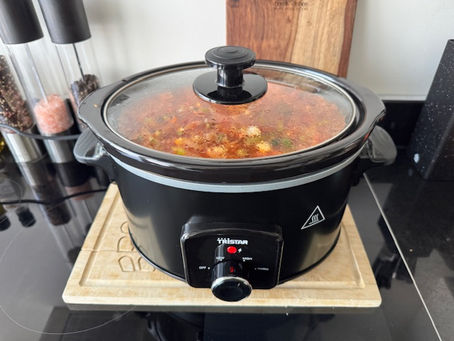 Italiaanse minestronesoep.