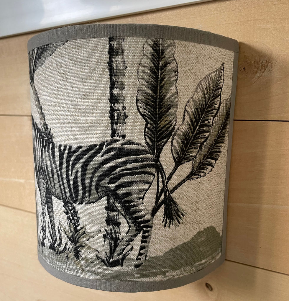 Miniature : Applique murale Zèbre