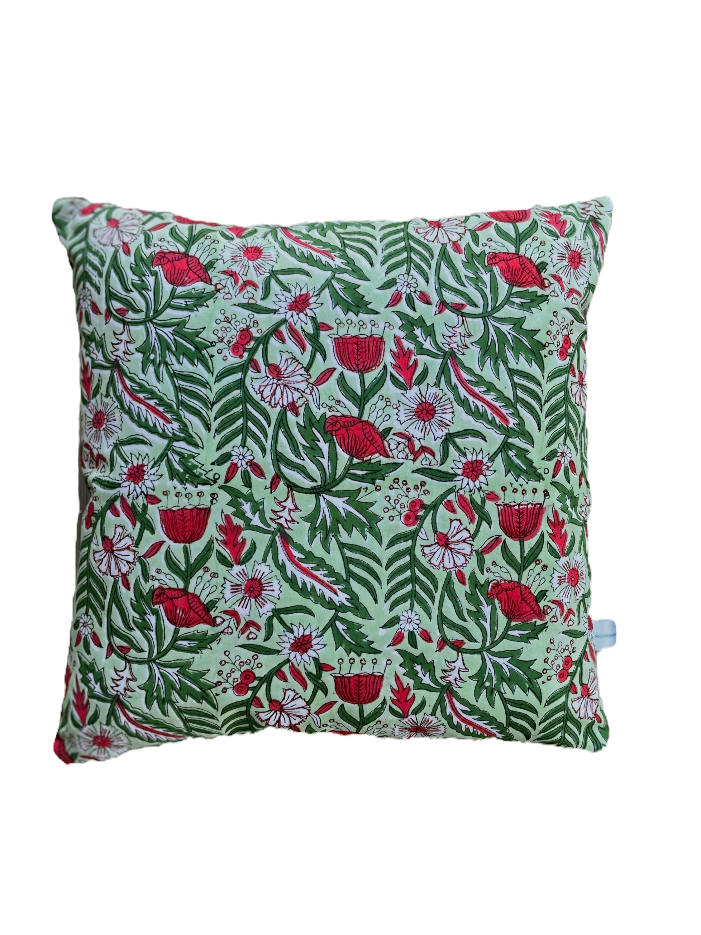 Housse Coussin 40x40 Tissu Indien 2