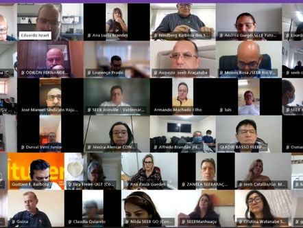 Reunião do COE Itaú/CONTEC aborda programa GERA, protocolos da covid 19 e home office