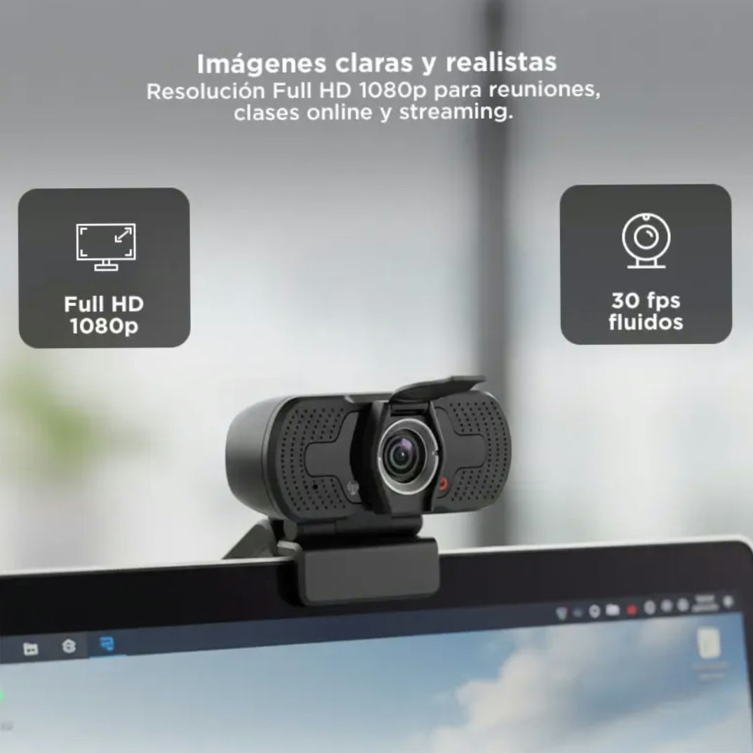 Cámara Web Gadnic FHD 1080P Micrófono 30 FPS https://meli.la/2ogPUvP