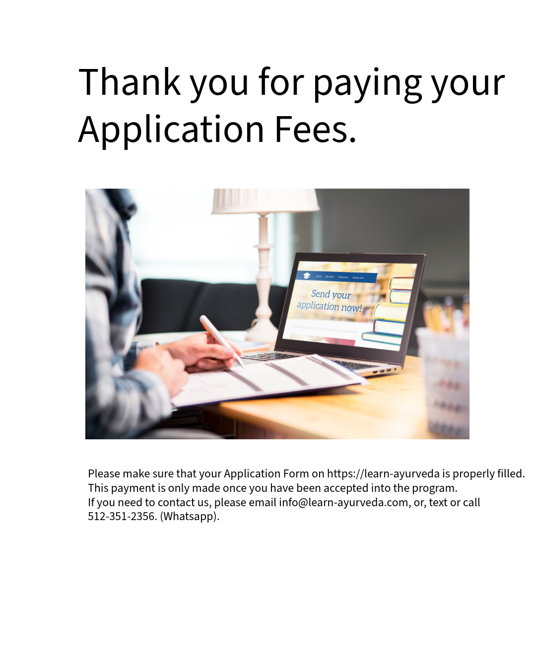 Application Fees