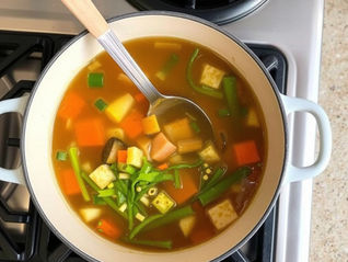 Veggie Broth for Early Winter