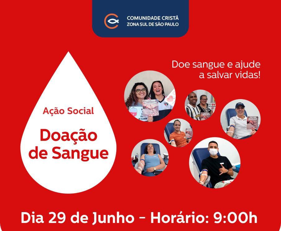 Ação Social - Doação de Sangue