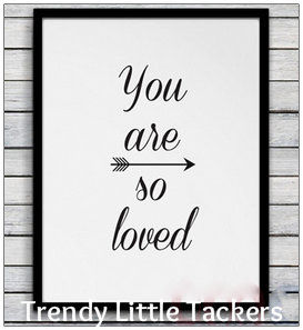 You Are So Loved Canvas Print