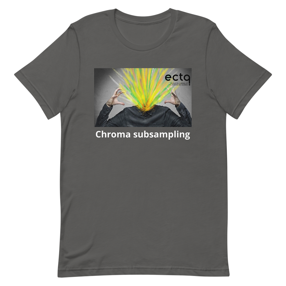 Miniature : T-Shirt Monteurs - Chroma Subsampling