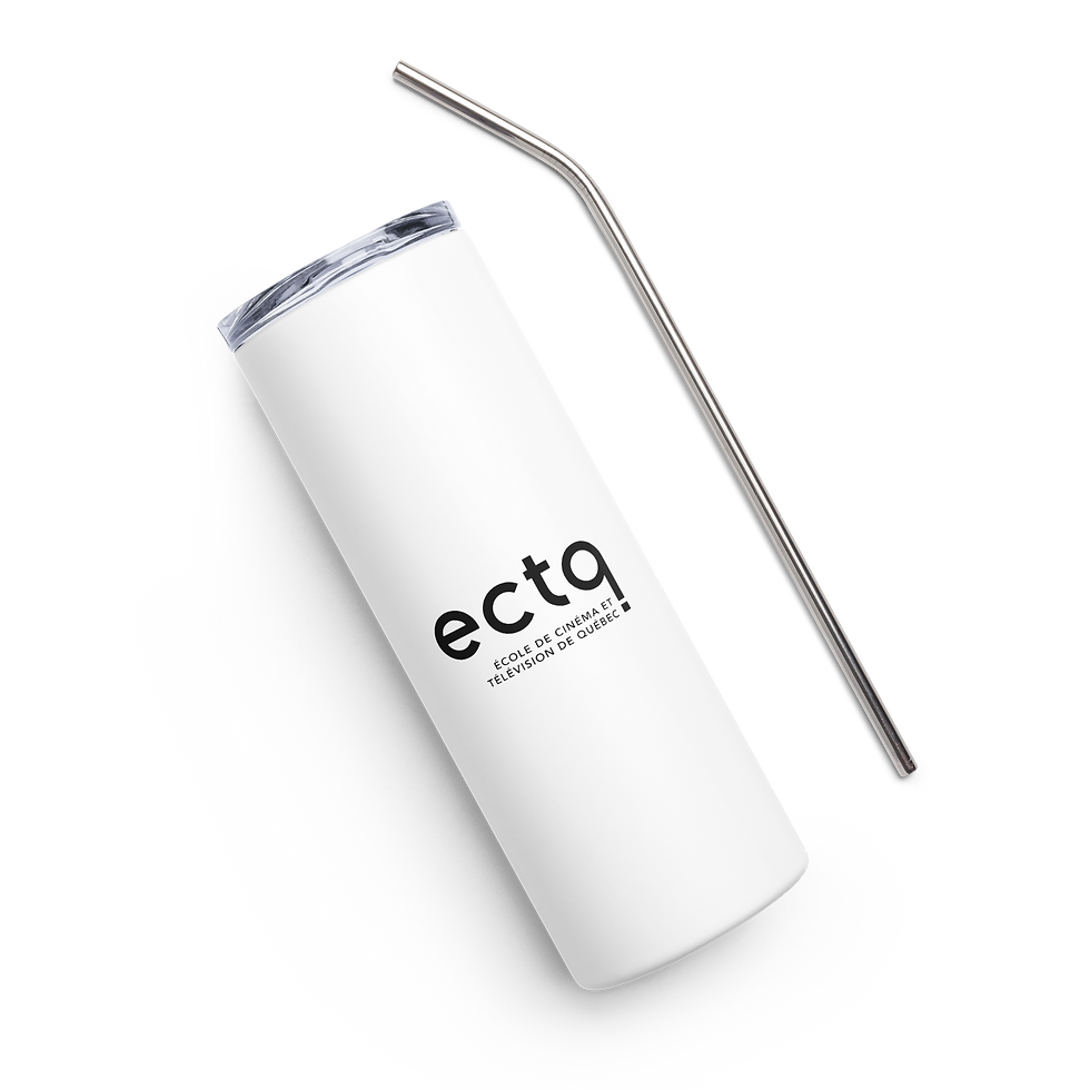 Miniature : Gobelet en acier inoxydable blanc ECTQ