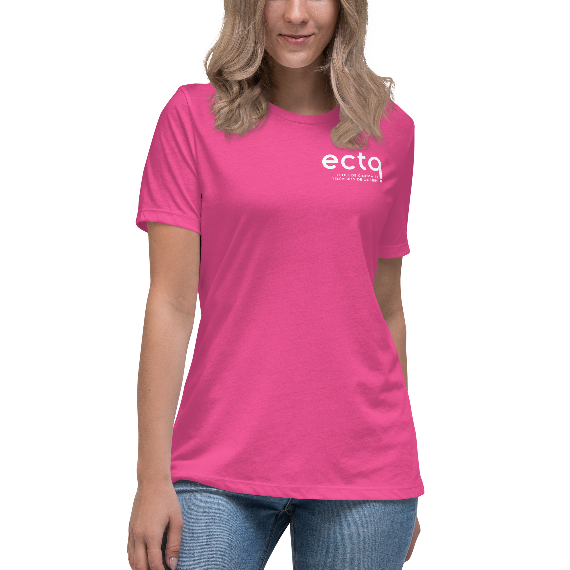 T-Shirt Rose ECTQ - Bella + Canvas