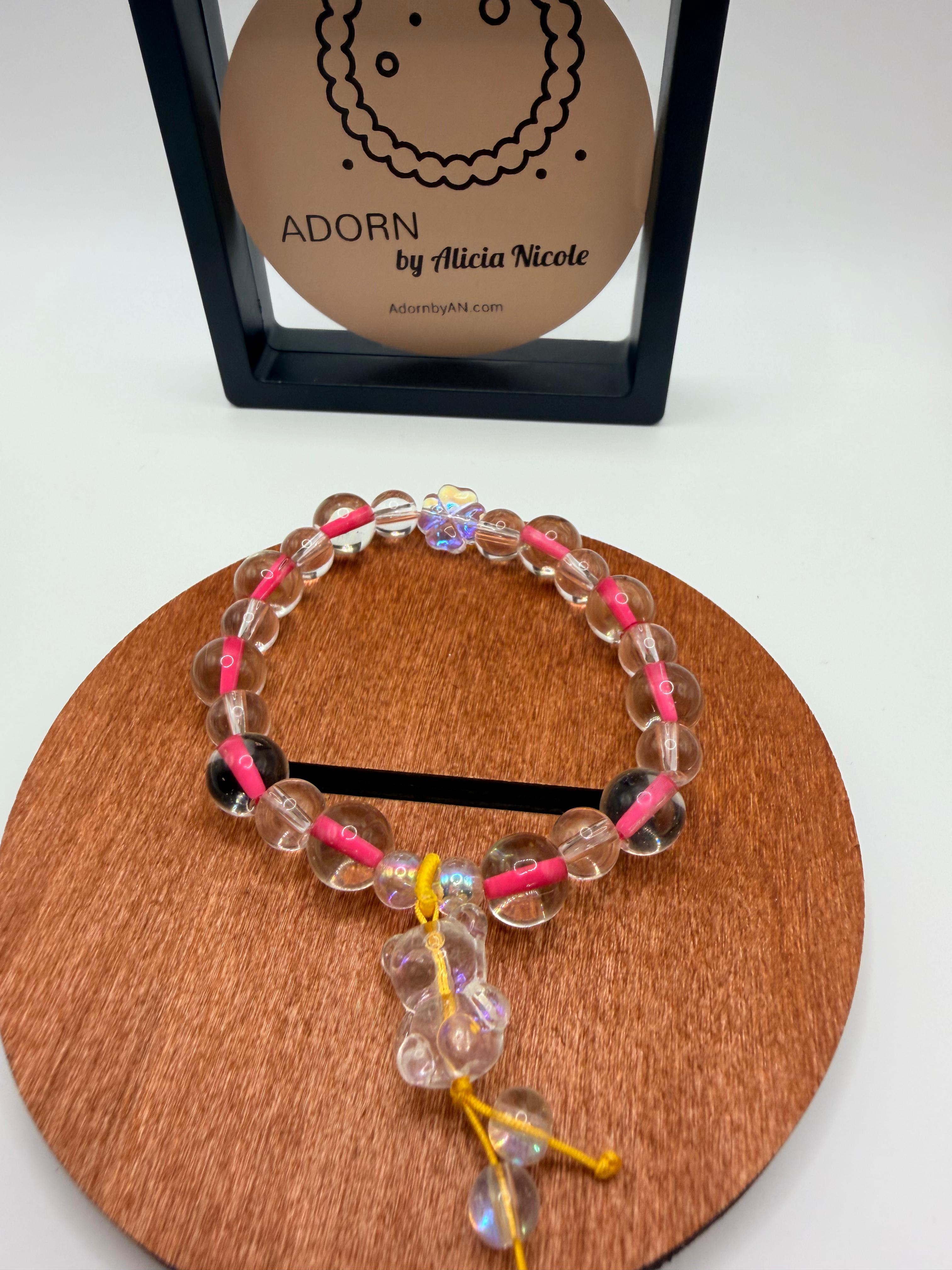 Rose Horizon Flexible Charm Bracelet