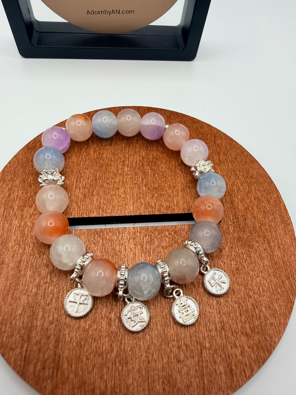 Thumbnail: Prismatic Glow Flexible Charm Bracelet