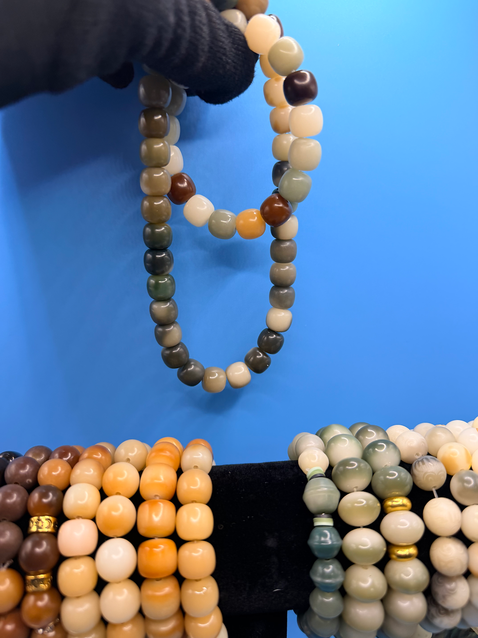 Thumbnail: Sandalwood Ember Bodhi Bracelet