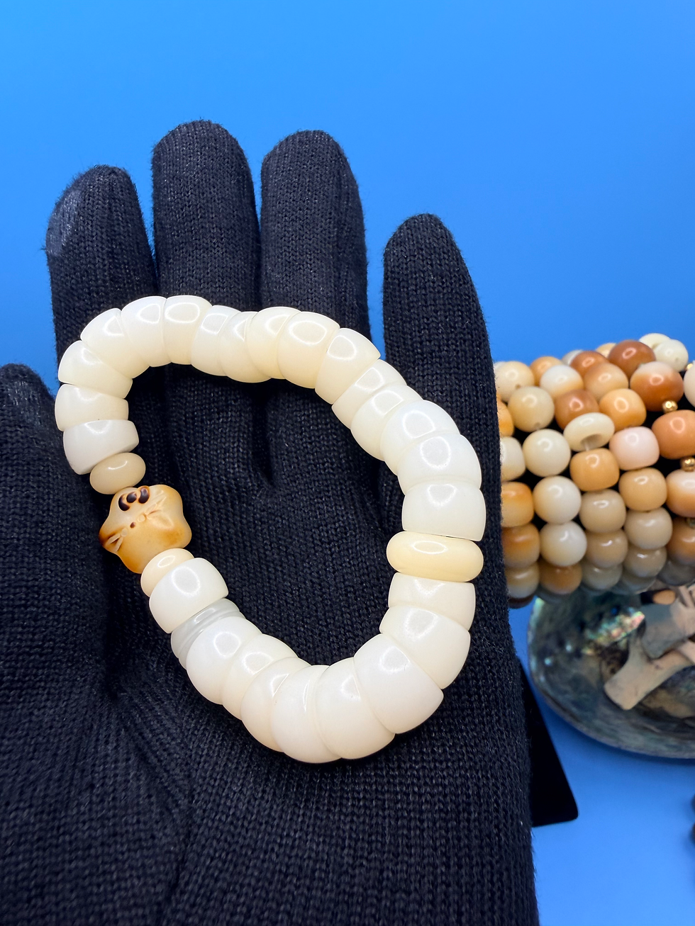 Thumbnail: Sandalwood Whisper Bodhi Bracelet