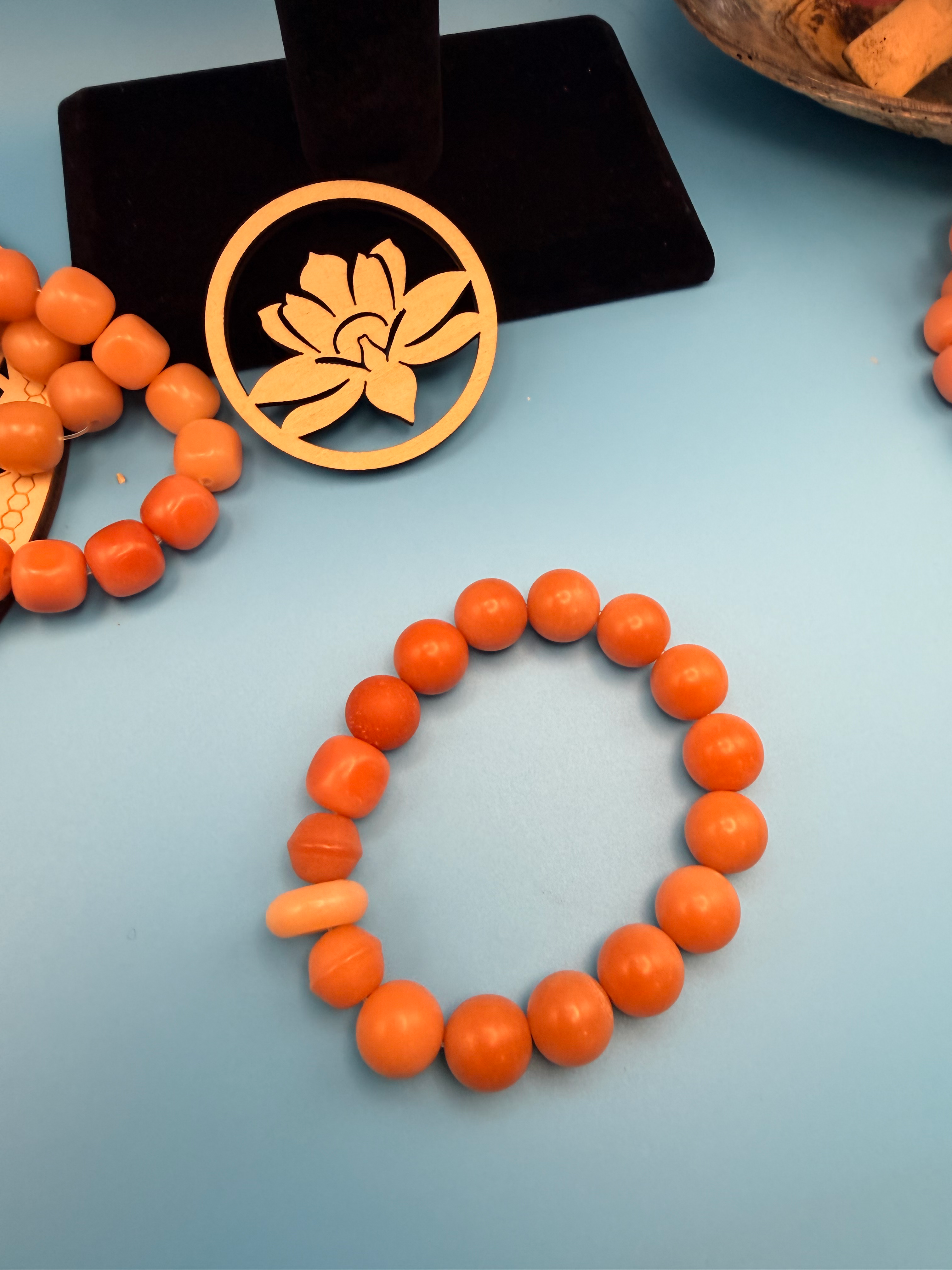 Rose Lustre Bodhi Bracelet